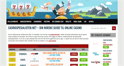 Desktop Screenshot of casinospesialisten.net